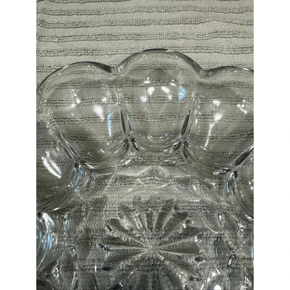 Vintage Anchor‎ Hocking Heavy Clear Glass 10